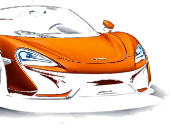 Voiture sportive propre